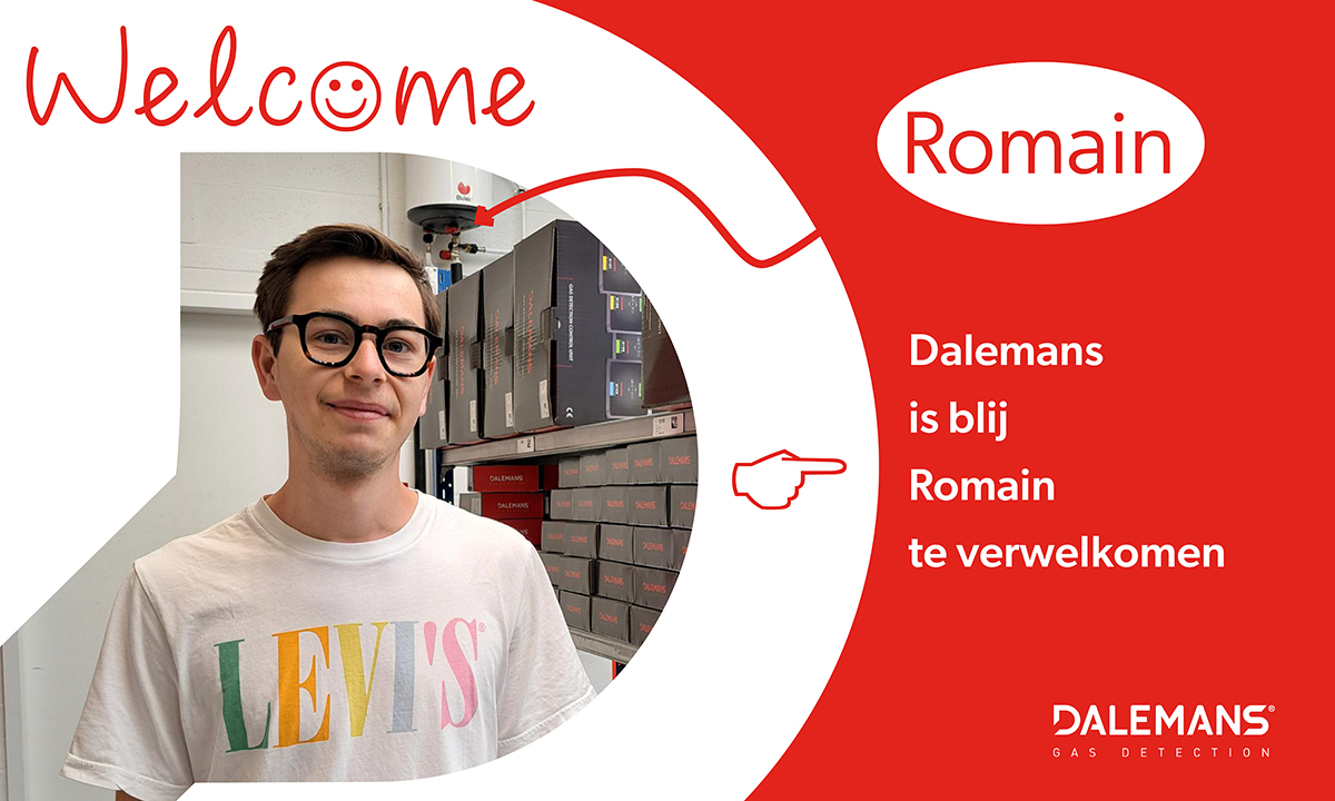 Dalemans news verwelkomen Romain