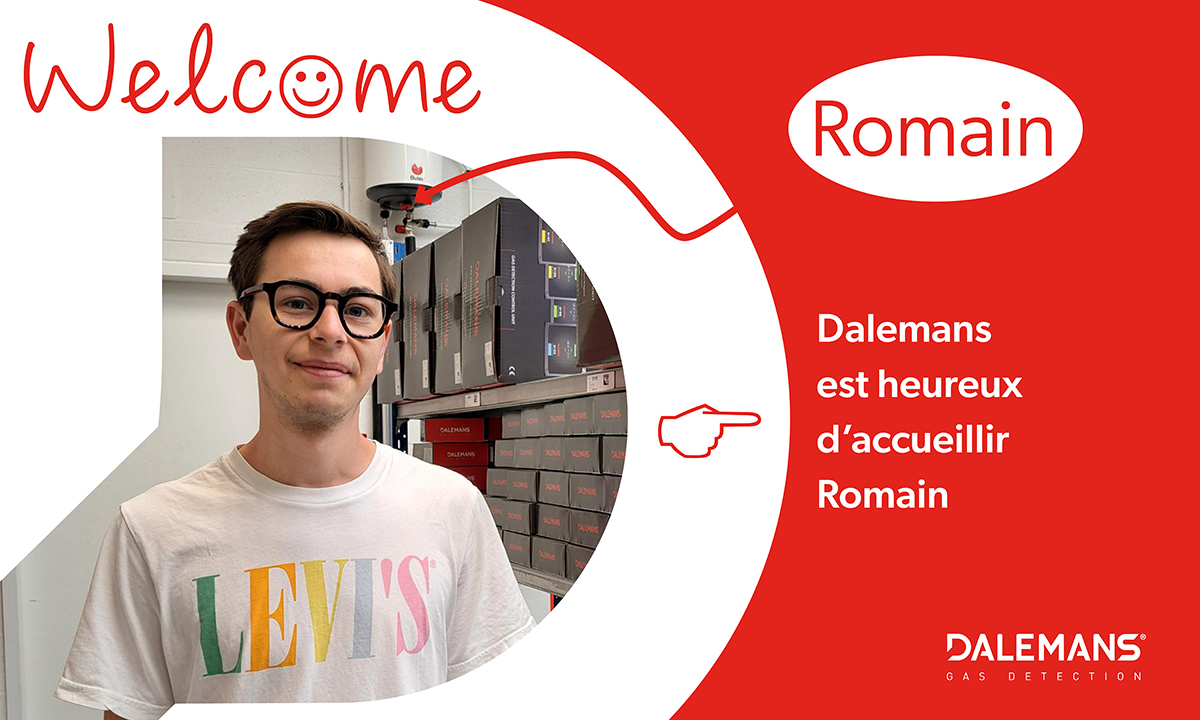 Dalemans news bienvenue Romain