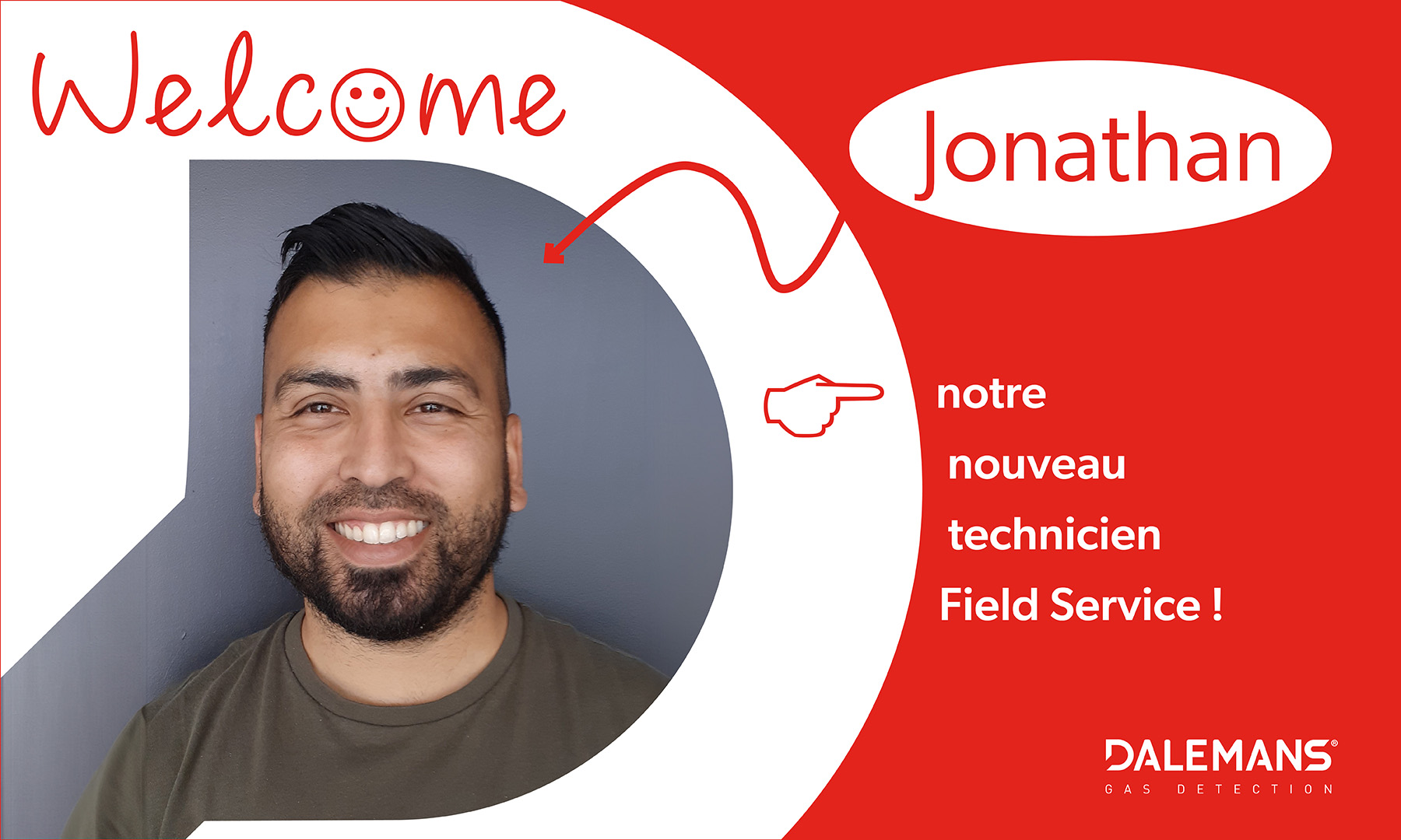 Dalemans welcome Jonathan